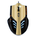  Peugeot Shark Wired Game Mouse Gold