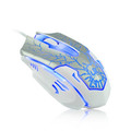  Ruyi bird backlight game mouse white - upgraded version 6D