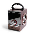  Ansov portable plug-in card portable charging speaker mini MP3 audio remote control music player subwoofer FM radio