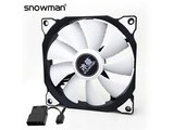  Side to seven F120E white color light version 4 fans+mounting screws