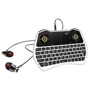 美国Rii mini i28无线迷你触控键盘 白色